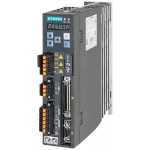   Convertor de frecvență Siemens 6SL3210-5FB10-2UF2, 1x200-240 V c.a., 0,2 kW/1,4 A, cu filtru încorporat, Profinet, Siemens V90 Sinamics