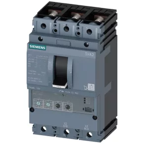   Întrerupător compact Siemens 3VA2116-5HN32-0AA0, 3P 160 A 85 kA, ETU350 LSI, protecție de linie și de generator,