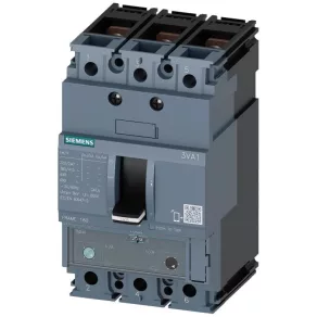   Întrerupător compact Siemens 3VA1163-5EF32-0AA0, 3P, 63 A, 55 kA, TM240, ATAM, cu cleme