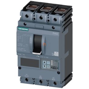   Întrerupător compact Siemens 3VA2163-5MQ36-0AA0 3P 63A 55kA, ETU860M LSIG, protecție motor, clești de prindere