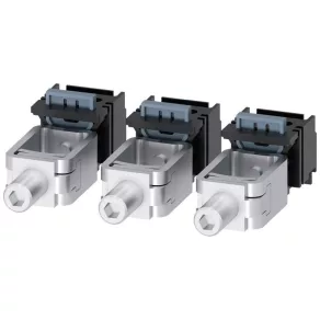   Set de conectori cu clemă Siemens 3VA9153-0JA11, 3P, 1,5–70 mm², pentru 3VA10/3VA11