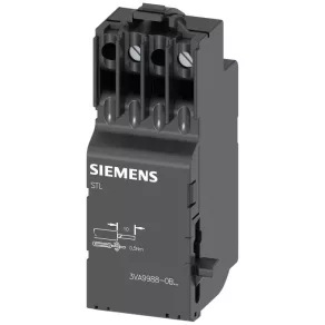   Dispozitiv de declanșare Siemens 3VA9988-0BL10 cu curent de lucru, pentru montare pe partea stângă, 12 V c.c.