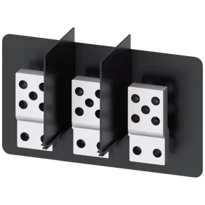   Set de conectori de extensie Siemens 3VW9011-0AL77, frontal, 3P, 3WL10 / 3VA27