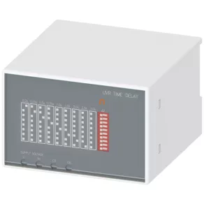   Siemens 3VW911-0AE13 temporizator extern cu întârziere, montabil pe șină, pentru declanșator la cădere de tensiune (UVR), 0,5-3 s, 220-250 V c.a./c.c., 3WL10/3VA27