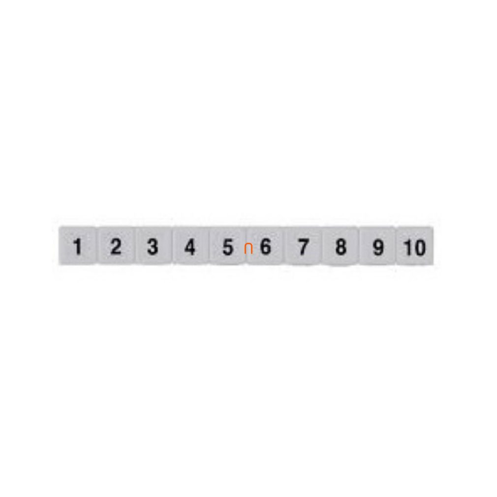 SB5/10 FW marcator de rânduri 81-90 orizontal PTR492431.0