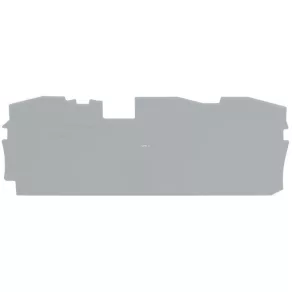 Placă terminală și de distribuție Wago, gri (2016-1391)