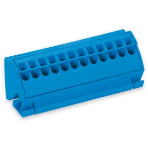   Clemă de racordare pentru șină colectoare Wago, pentru șină colectoare de 10×3 mm, gri închis (812-102)