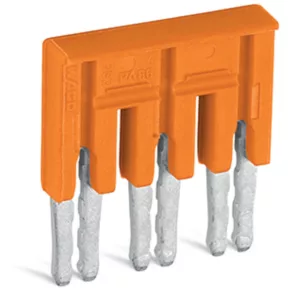   Wago Conector de legătură izolat, cu 3 poli, portocaliu (282-433)