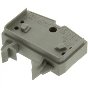 Clemă de conectare cu 2 conductoare Wago, gri (264-701)