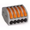 Conector de cablu Wago răsucit 5 (222-415)