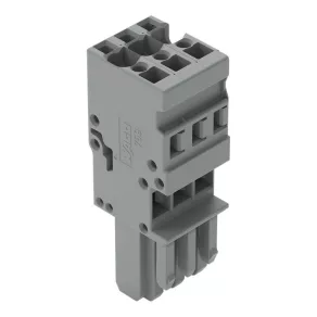 Bloc terminal Wago cu 1 fir, gri (769-103)