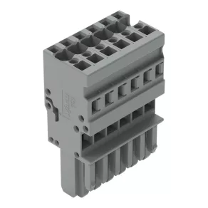 Bloc terminal cu fir Wago 1, gri (769-106)
