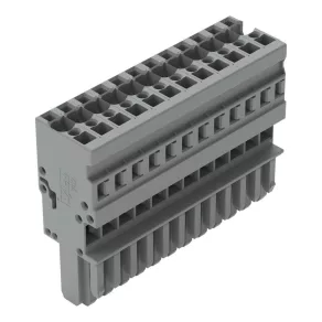 Bloc terminal Wago cu 1 fir, gri (769-112)