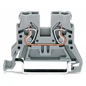 Bloc terminal Wago cu 2 fire, 2,5 mm², gri (870-901)