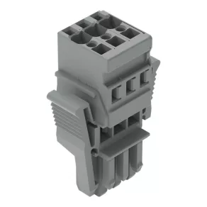 Bloc terminal cu fir Wago 1, gri (769-103/021-000)