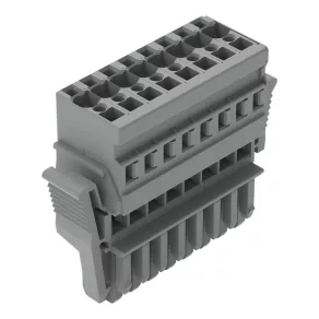 Bloc terminal cu fir Wago 1, gri (769-108/021-000)