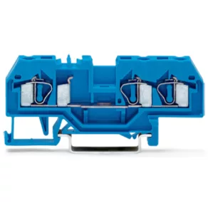   Bloc terminal de alimentare cu 3 fire Wago 4 mm², albastru (281-684)