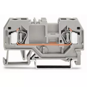 Conector de trecere Wago, gri (281-901)