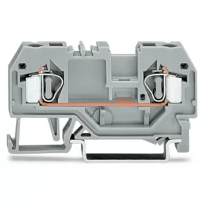 Conector de trecere Wago, gri (281-901)