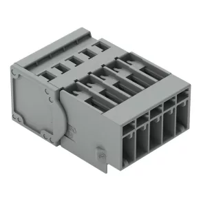 Bloc terminal cu fir Wago 1, gri (769-605)
