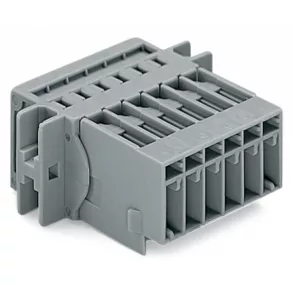 Bloc terminal cu cablu Wago 1, gri (769-606/002-000)