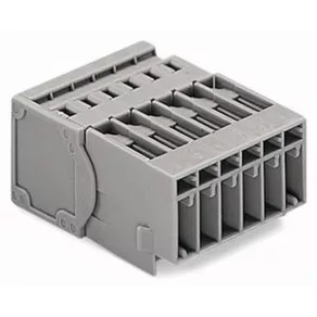 Conector Wago cu 1 fir, gri, 4 mm² (769-607)