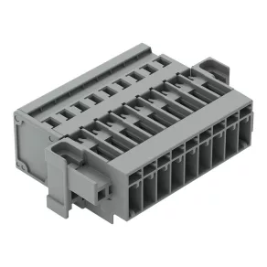 Bloc terminal cu fir Wago 1, gri (769-609/004-000)