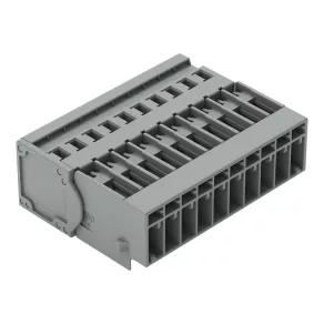 Bloc terminal cu fir Wago 1, gri (769-610)