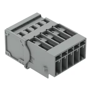 Bloc terminal cu fir Wago 1, gri (769-605/001-000)