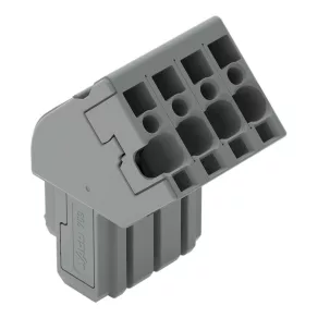 Bloc terminal cu fir Wago 1, gri (769-104/022-000)