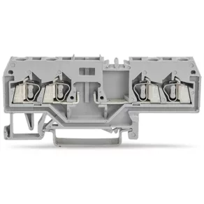 Bloc terminal conectabil cu 4 fire Wago, gri (280-686)