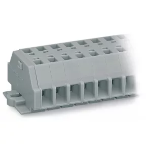 Bloc terminal Wago cu 2 fire, 12 poli, gri (261-112)