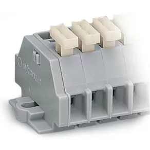 Bloc terminal Wago cu 2 fire, 10 poli, gri (261-110/331-000)