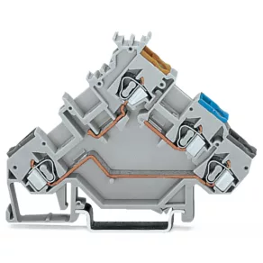   Bloc de conectare Wago cu 3 fire pentru senzori, gri (280-560)