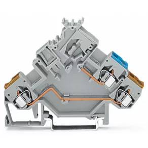 Bloc de conexiuni Wago cu 2 fire, gri (280-562)