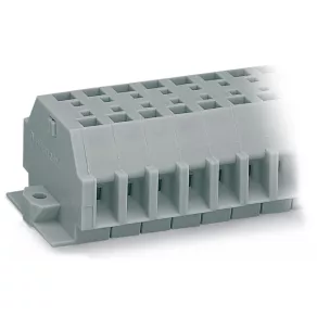 Bloc terminal cu 2 fire Wago, 4 poli, gri (262-104)