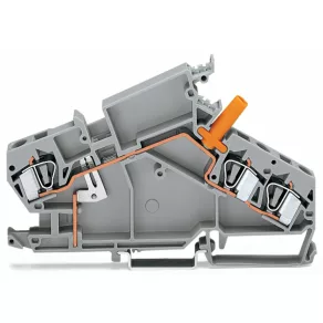   Bloc terminal de alimentare cu 3 fire Wago 6 mm², gri (282-865)