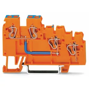   Bloc de conectare Wago cu 3 fire pentru senzori, portocaliu (270-564)