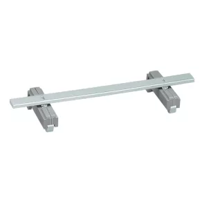   Șină de fixare Wago cu 2 picioare de împământare, paralelă cu șina de fixare, 125 mm (790-115)