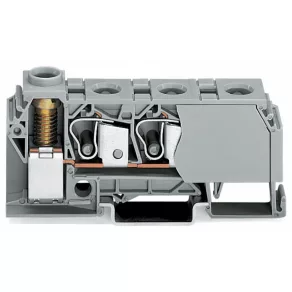 Bloc de distribuție Wago, 10 mm², albastru (284-624)