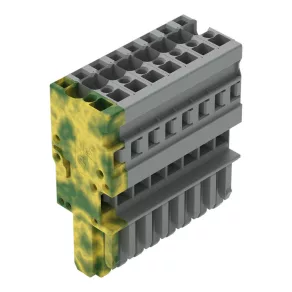   Conector mamă Wago cu 1 fir, verde-galben-gri (769-108/000-037)