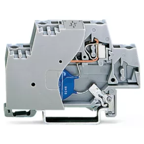   Wago Bloc de conectare cu capete de cablu și capac superior, gri (280-502/281-587)