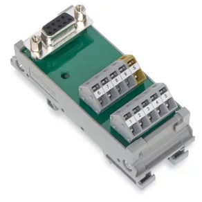   Modul de interfață Wago cu conector mamă Mini D-sub cu 9 pini (289-575)