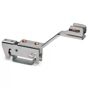   Banda terminală Wago pentru bare colectoare Cu 10 mm x 3 mm, o singură latură, unghiulară, gri (790-301)