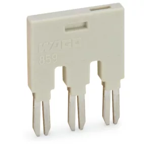   Conector de legătură Wago cu 8 poli, curent nominal 18 A, roșu (859-408/000-005)