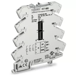 Convertor de semnal RTD Wago UI, gri deschis (857-800)