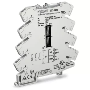 Convertor de semnal RTD Wago UI, gri deschis (857-801)