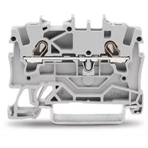   Clemă de legătură cu 2 fire Wago, 1,5 mm², galbenă (2001-1206)