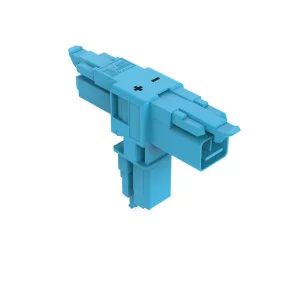  Conector de distribuție Wago T, 2 poli, Kod I, albastru (890-1620)