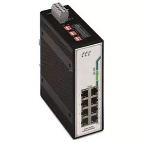 Comutator industrial Wago Switch8Port, negru (852-102)